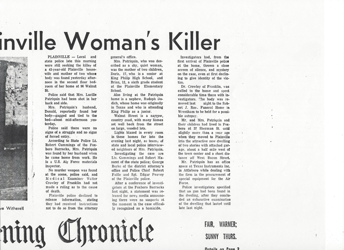 Evening Chronicle: police seek woman's killer