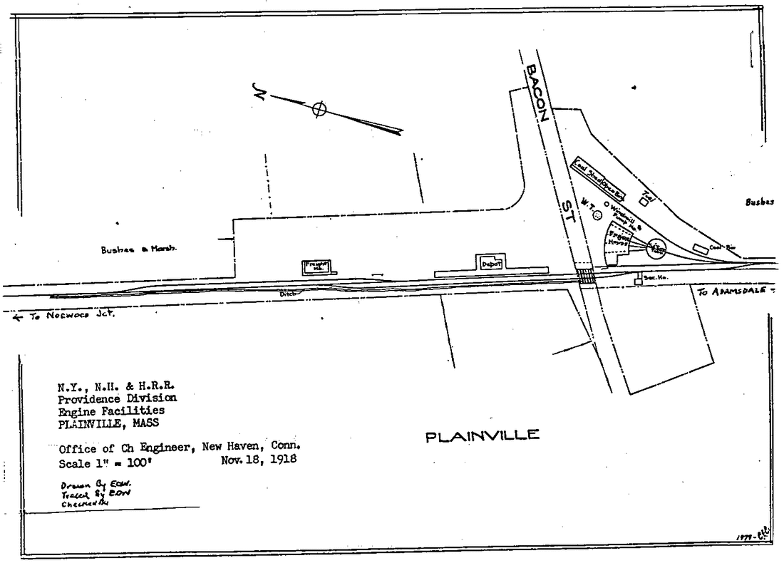 Map of railroad station location