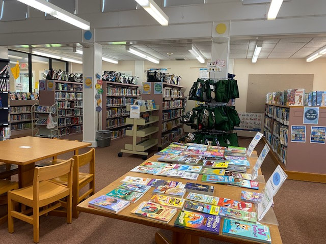 Children's room at library